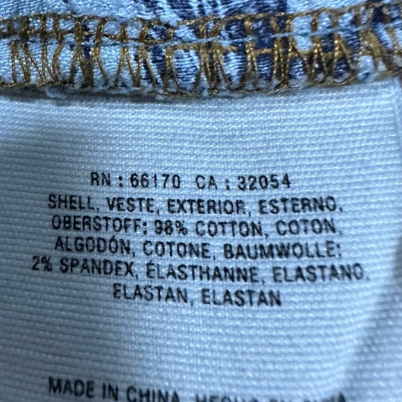 Anthropologie Pilco And The Letter Press Blue Skinny Jeans Women’s Size 28x27 - Picture 6 of 6